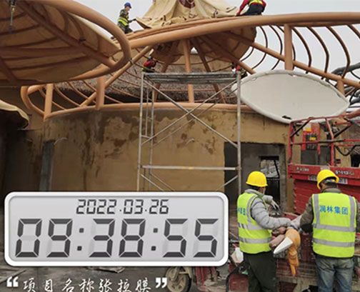 襄陽(yáng)市張拉膜案例